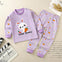 Purple Easter Bunny Shirt & Trouser 2 Pc Set NS6046B